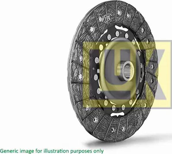 LUK 322 0267 10 - Clutch Disc autospares.lv