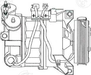Luzar LCAC 1054 - Compressor, air conditioning autospares.lv
