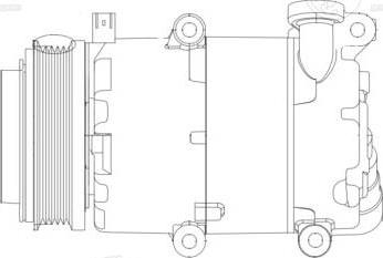 Luzar LCAC 1020 - Compressor, air conditioning autospares.lv