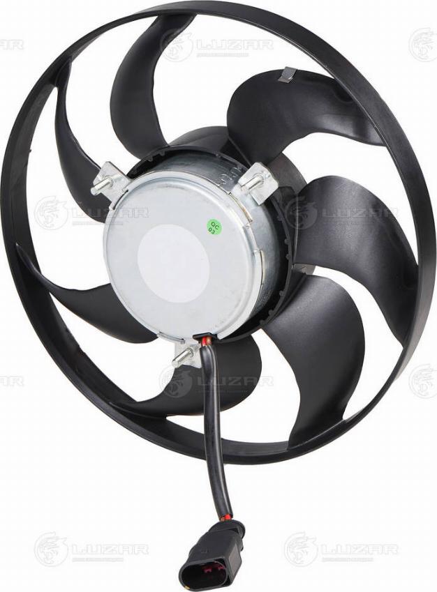 Luzar LFAC 18K0 - Fan, A / C condenser autospares.lv