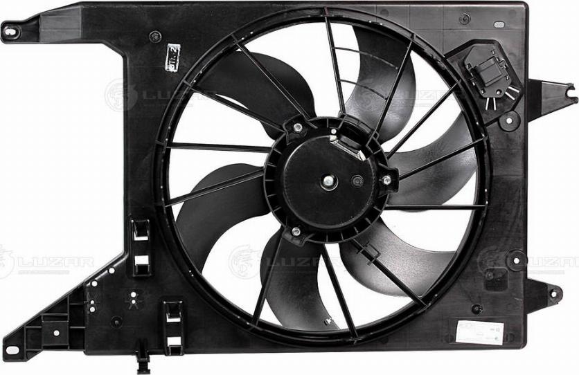 Luzar LFc 0966 - Fan, radiator autospares.lv