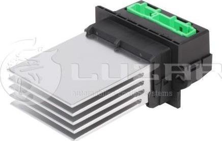 Luzar LFR 0909 - Resistor, interior blower autospares.lv