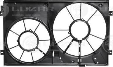 Luzar LFS 18K2 - Cover, fan housing (engine cooling) autospares.lv
