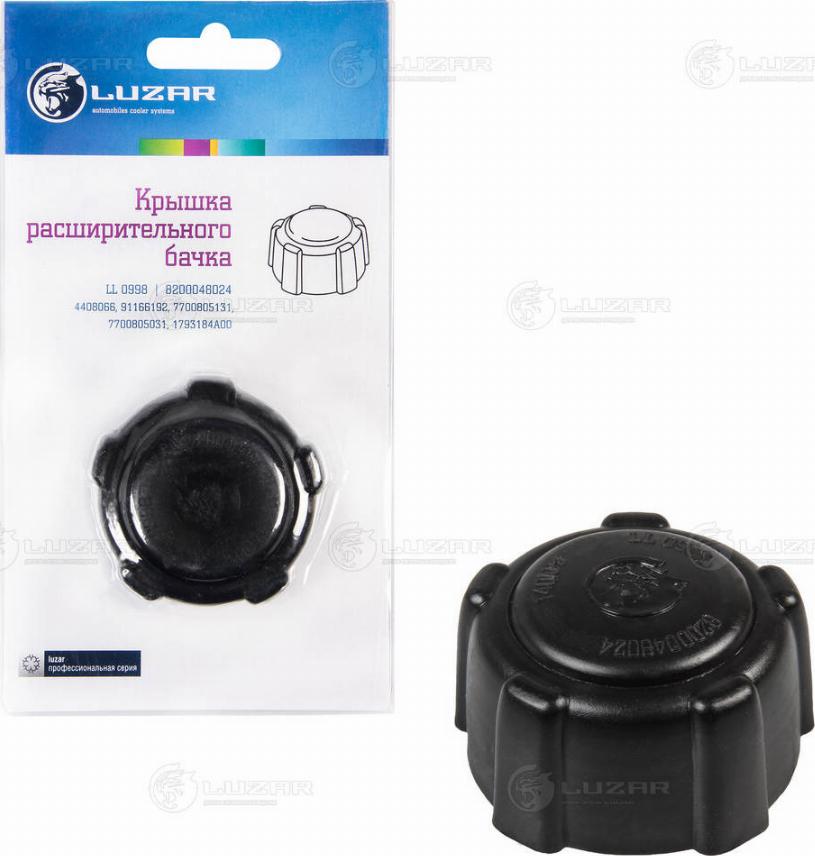 Luzar LL 0998 - Sealing Cap, coolant tank autospares.lv