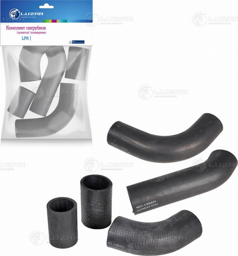 Luzar LPK 0360 - Radiator Hose autospares.lv