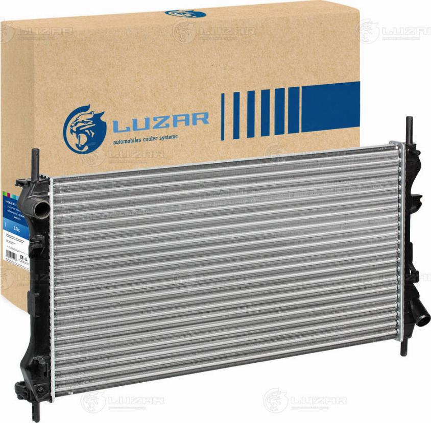 Luzar LRc 10JE - Radiator, engine cooling autospares.lv