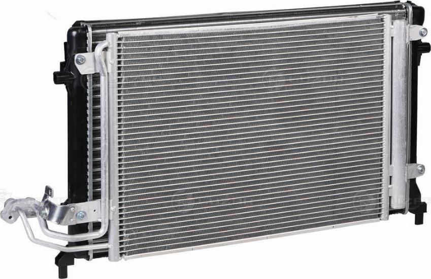 Luzar LRK 1840 - Radiator, engine cooling autospares.lv