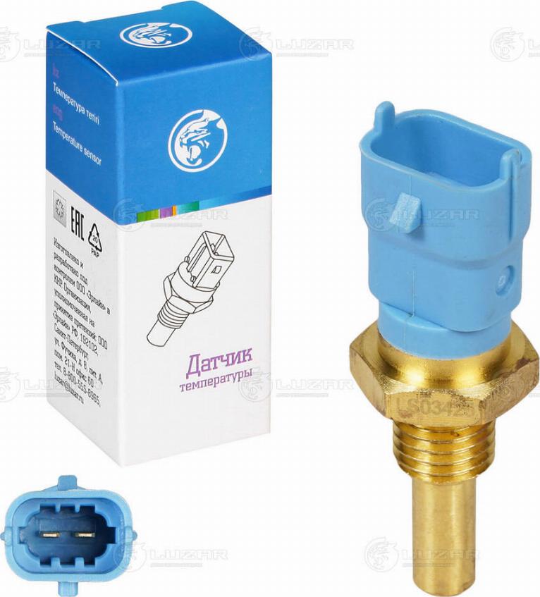 Luzar LS 03425 - Sensor, coolant temperature autospares.lv