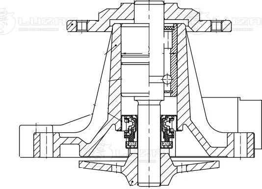 Luzar LWP 2420 - Water Pump autospares.lv