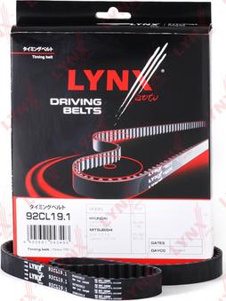 LYNXauto 92CL19.1 - Timing Belt autospares.lv