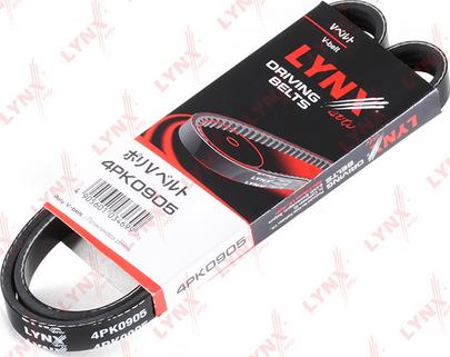 LYNXauto 4PK0905 - V-Ribbed Belt autospares.lv