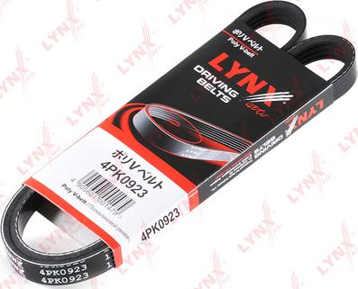 LYNXauto 4PK0923 - V-Ribbed Belt autospares.lv