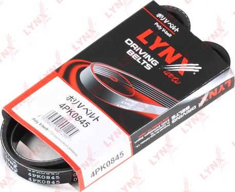 LYNXauto 4PK0845 - V-Ribbed Belt autospares.lv