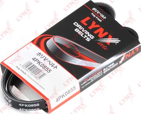 LYNXauto 4PK0855 - V-Ribbed Belt autospares.lv