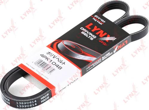 LYNXauto 4PK1048 - V-Ribbed Belt autospares.lv