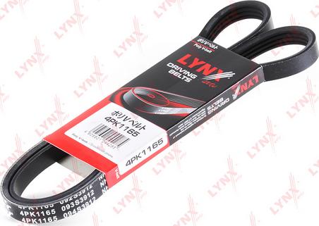 LYNXauto 4PK1165 - V-Ribbed Belt autospares.lv