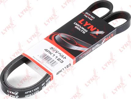 LYNXauto 4PK1123 - V-Ribbed Belt autospares.lv