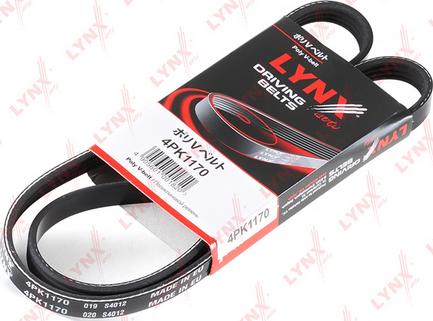 LYNXauto 4PK1170 - V-Ribbed Belt autospares.lv