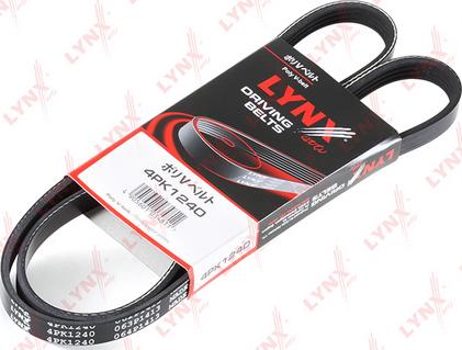 LYNXauto 4PK1240 - V-Ribbed Belt autospares.lv