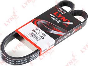 LYNXauto 5PK1153 - V-Ribbed Belt autospares.lv