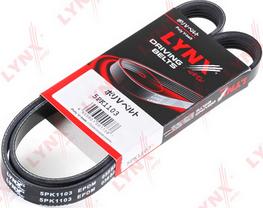 LYNXauto 5PK1103 - V-Ribbed Belt autospares.lv