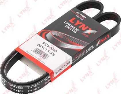 LYNXauto 5PK1133 - V-Ribbed Belt autospares.lv