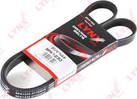 LYNXauto 5PK1230 - V-Ribbed Belt autospares.lv