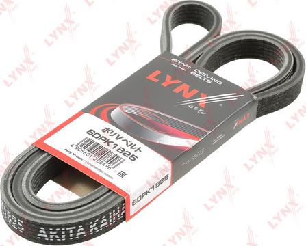 LYNXauto 6DPK1825 - V-Ribbed Belt autospares.lv