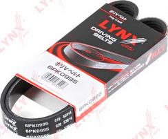 LYNXauto 6PK0995 - V-Ribbed Belt autospares.lv