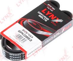 LYNXauto 6PK0853 - V-Ribbed Belt autospares.lv