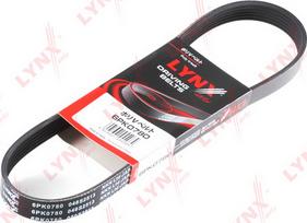 LYNXauto 6PK0780 - V-Ribbed Belt autospares.lv