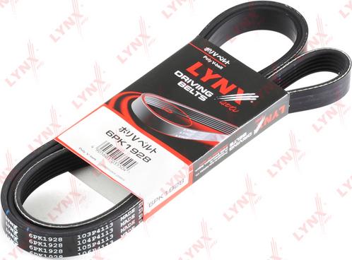 LYNXauto 6PK1928 - V-Ribbed Belt autospares.lv