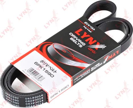 LYNXauto 6PK1590 - V-Ribbed Belt autospares.lv