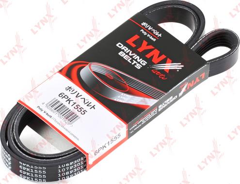 LYNXauto 6PK1555 - V-Ribbed Belt autospares.lv