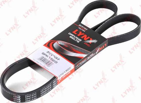 LYNXauto 6PK1520 - V-Ribbed Belt autospares.lv