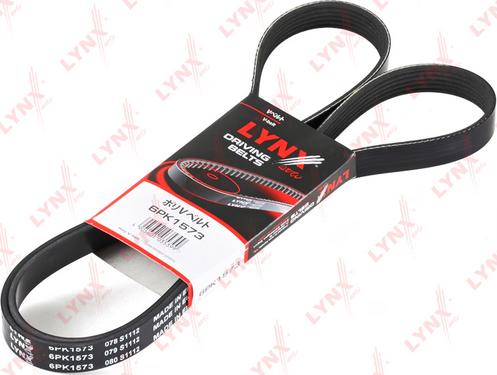 LYNXauto 6PK1573 - V-Ribbed Belt autospares.lv