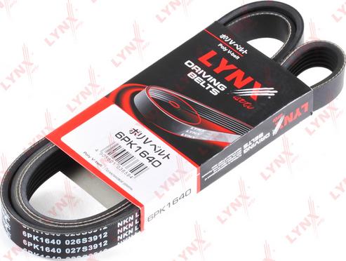 LYNXauto 6PK1640 - V-Ribbed Belt autospares.lv