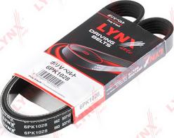 LYNXauto 6PK1028 - V-Ribbed Belt autospares.lv