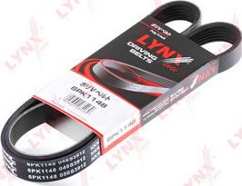 LYNXauto 6PK1148 - V-Ribbed Belt autospares.lv