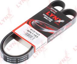 LYNXauto 6PK1163 - V-Ribbed Belt autospares.lv