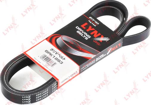 LYNXauto 6PK1893 - V-Ribbed Belt autospares.lv