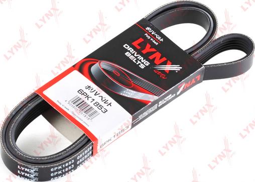 LYNXauto 6PK1853 - V-Ribbed Belt autospares.lv