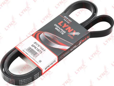 LYNXauto 6PK1873 - V-Ribbed Belt autospares.lv