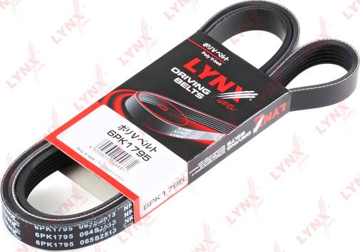 LYNXauto 6PK1795 - V-Ribbed Belt autospares.lv