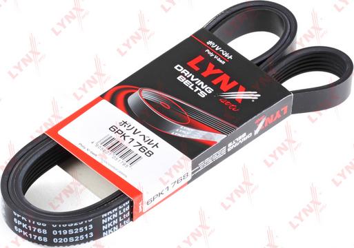 LYNXauto 6PK1768 - V-Ribbed Belt autospares.lv