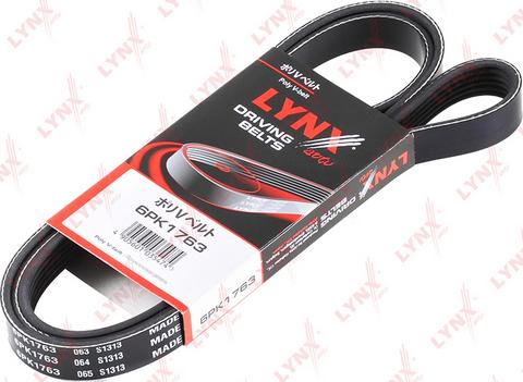 LYNXauto 6PK1763 - V-Ribbed Belt autospares.lv