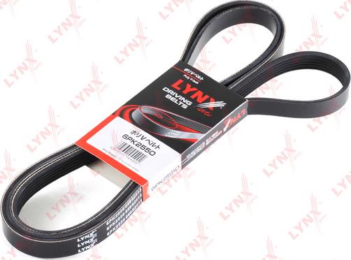 LYNXauto 6PK2550 - V-Ribbed Belt autospares.lv