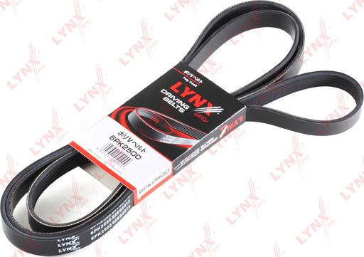 LYNXauto 6PK2500 - V-Ribbed Belt autospares.lv