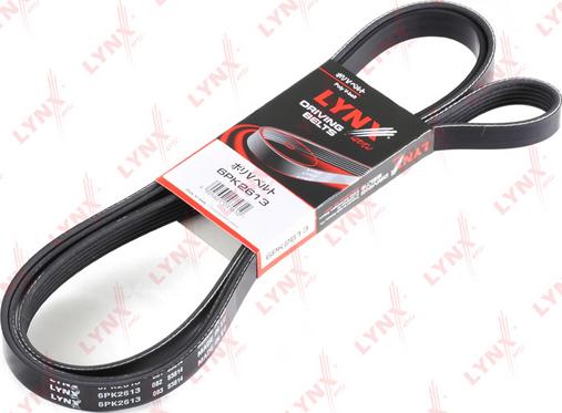 LYNXauto 6PK2613 - V-Ribbed Belt autospares.lv