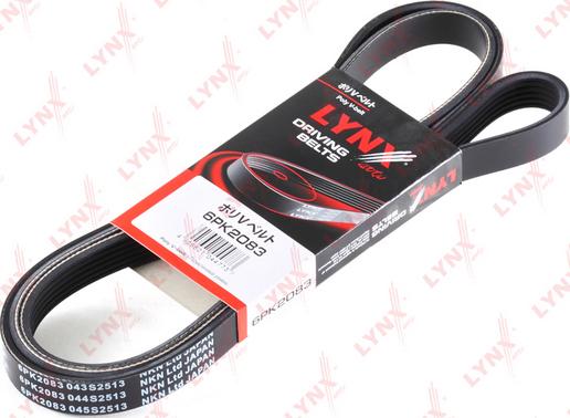 LYNXauto 6PK2083 - V-Ribbed Belt autospares.lv